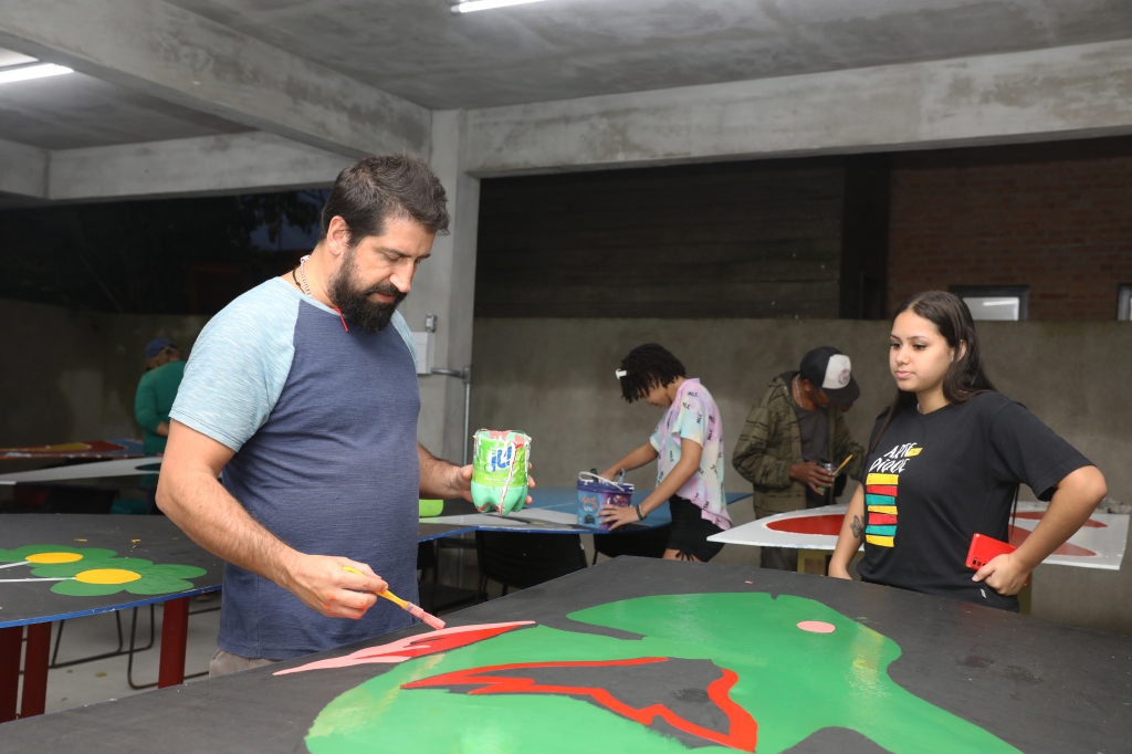 Coletivo Dique da Pintura lança exposição nesta sexta, 15/09, no Jardim Botânico de Santos